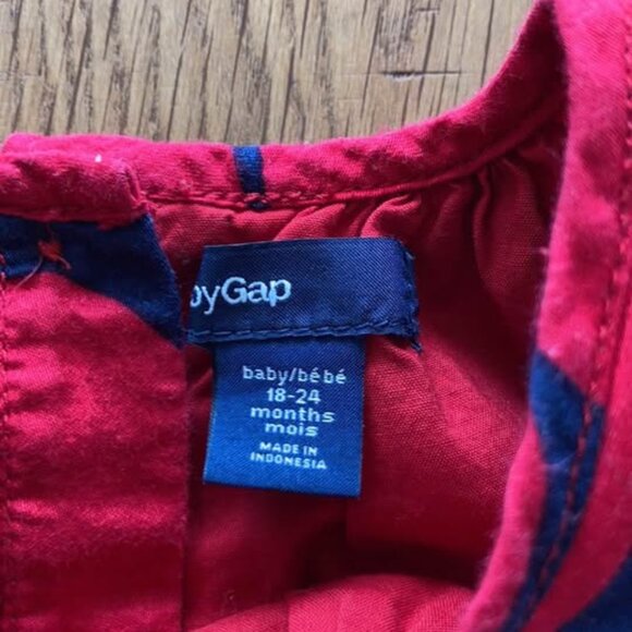 Hearts Dress Baby Girl Gap 18 - 24 months - Picture 2 of 4